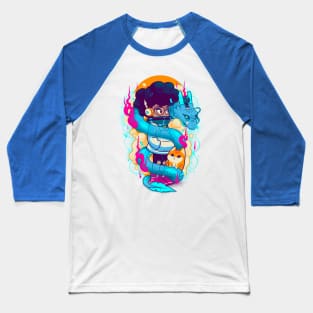 Teeny Dragon Baseball T-Shirt